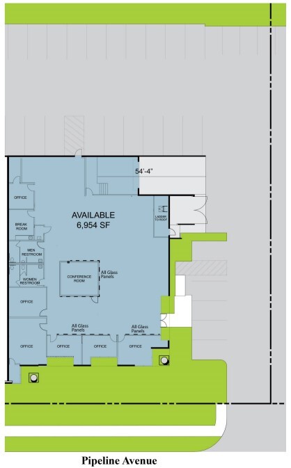 14335-14345 Pipeline Ave, Chino, CA for lease Floor Plan- Image 1 of 1