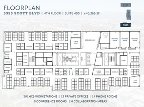 3355 Scott Blvd, Santa Clara, CA for lease Floor Plan- Image 1 of 1