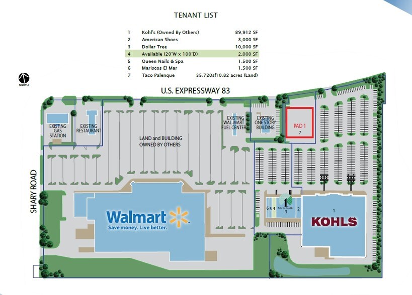 US Express 83 & Shary Rd, Mission, TX for sale - Primary Photo - Image 1 of 1