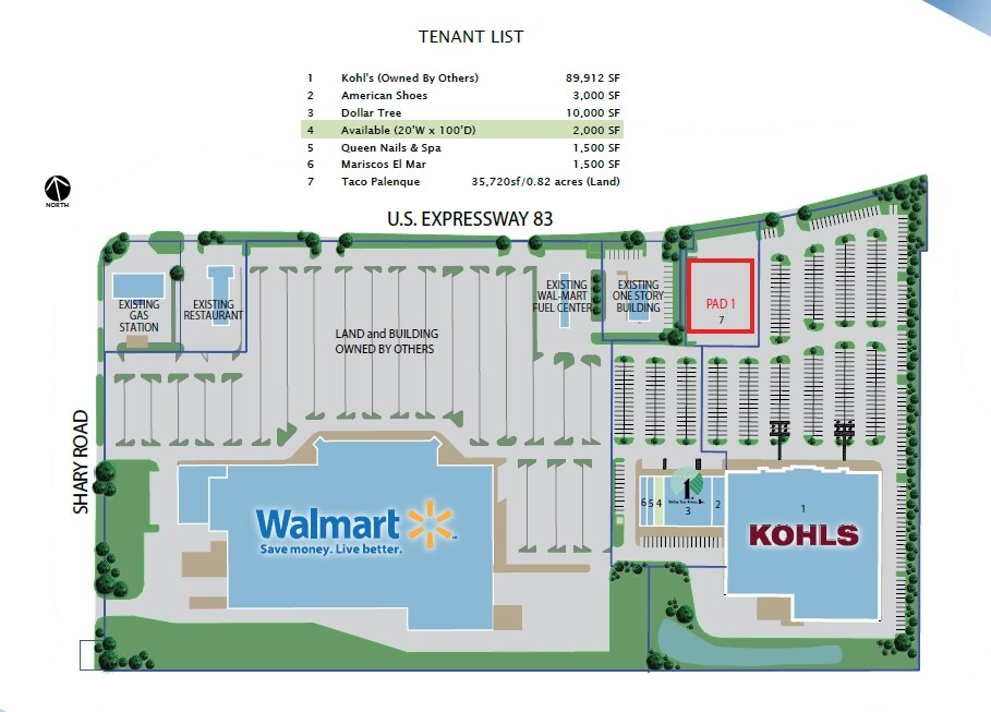 US Express 83 & Shary Rd, Mission, TX for sale Primary Photo- Image 1 of 1