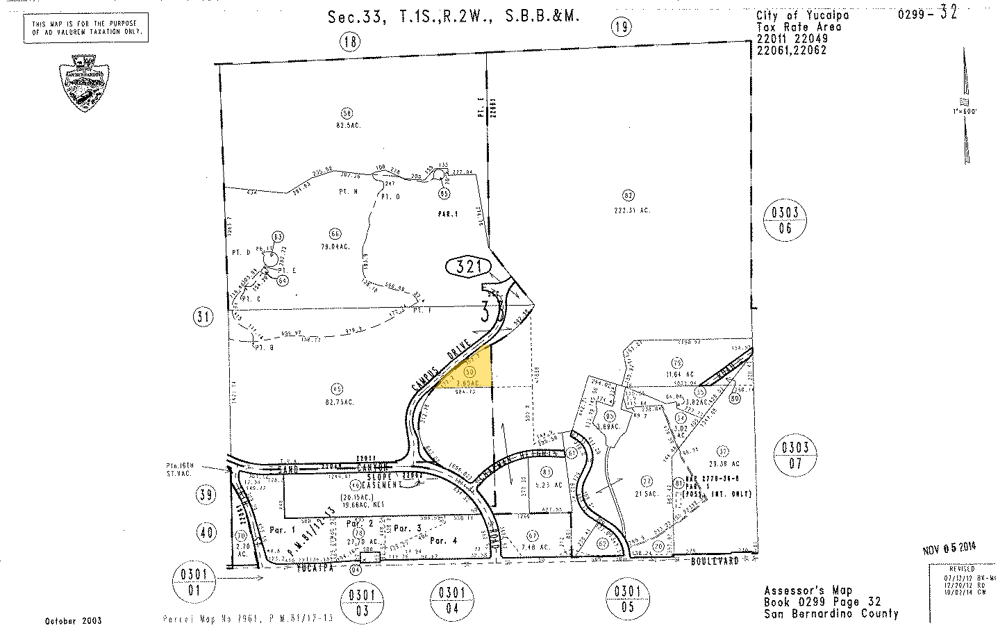 Campus Dr, Yucaipa, CA for sale Primary Photo- Image 1 of 1