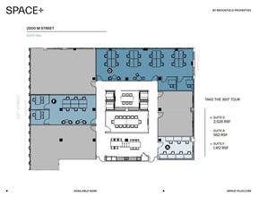 2000 M St NW, Washington, DC for lease Floor Plan- Image 1 of 1