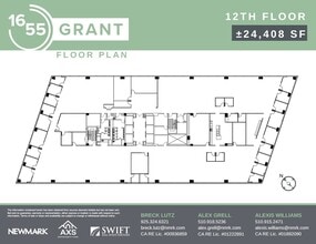 1655 Grant St, Concord, CA for lease Floor Plan- Image 1 of 1