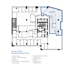 903 8th Ave SW, Calgary, AB for lease Floor Plan- Image 1 of 1