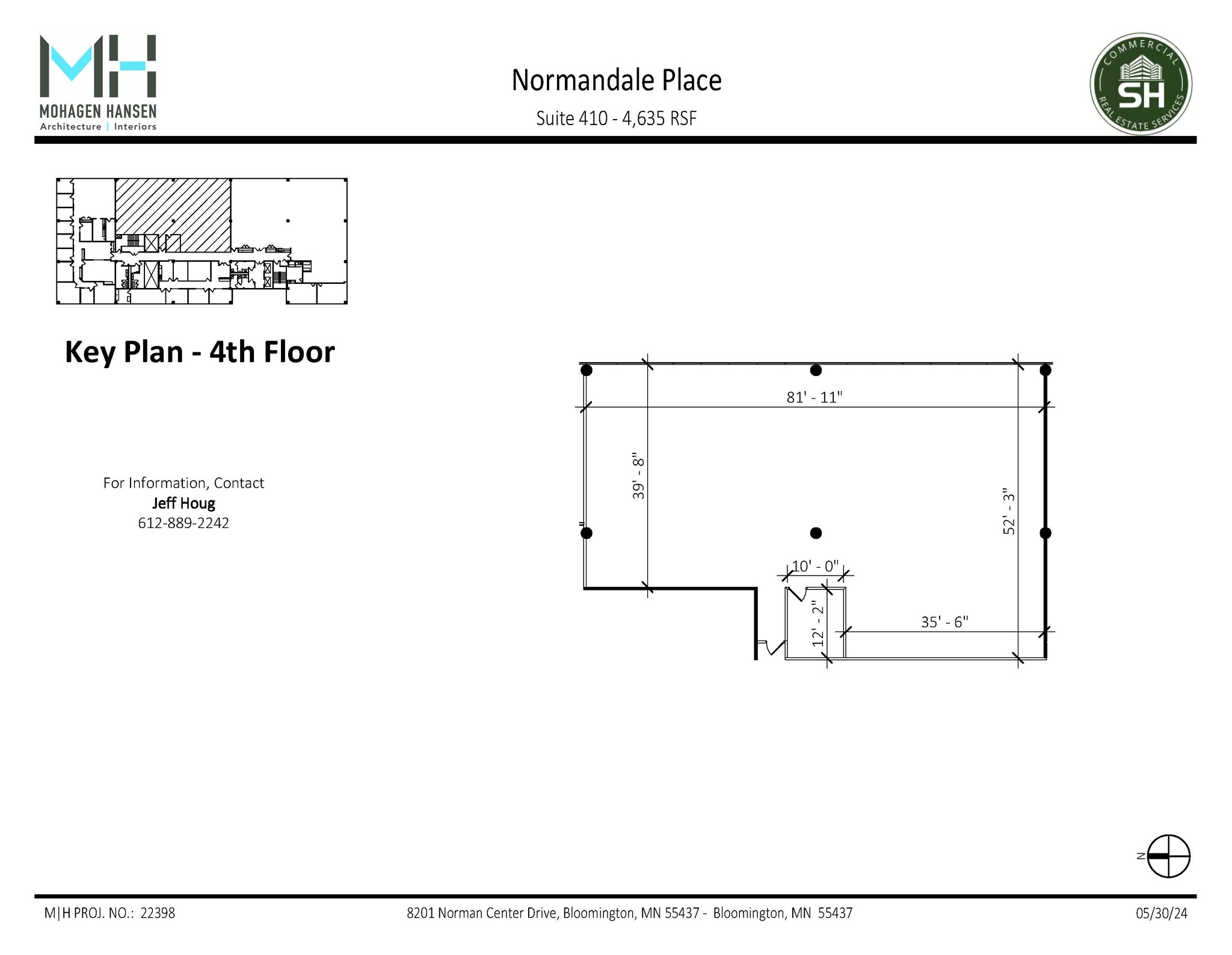 8201 Norman Center Dr, Bloomington, MN for lease Floor Plan- Image 1 of 2