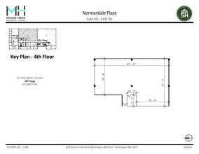 8201 Norman Center Dr, Bloomington, MN for lease Floor Plan- Image 1 of 2