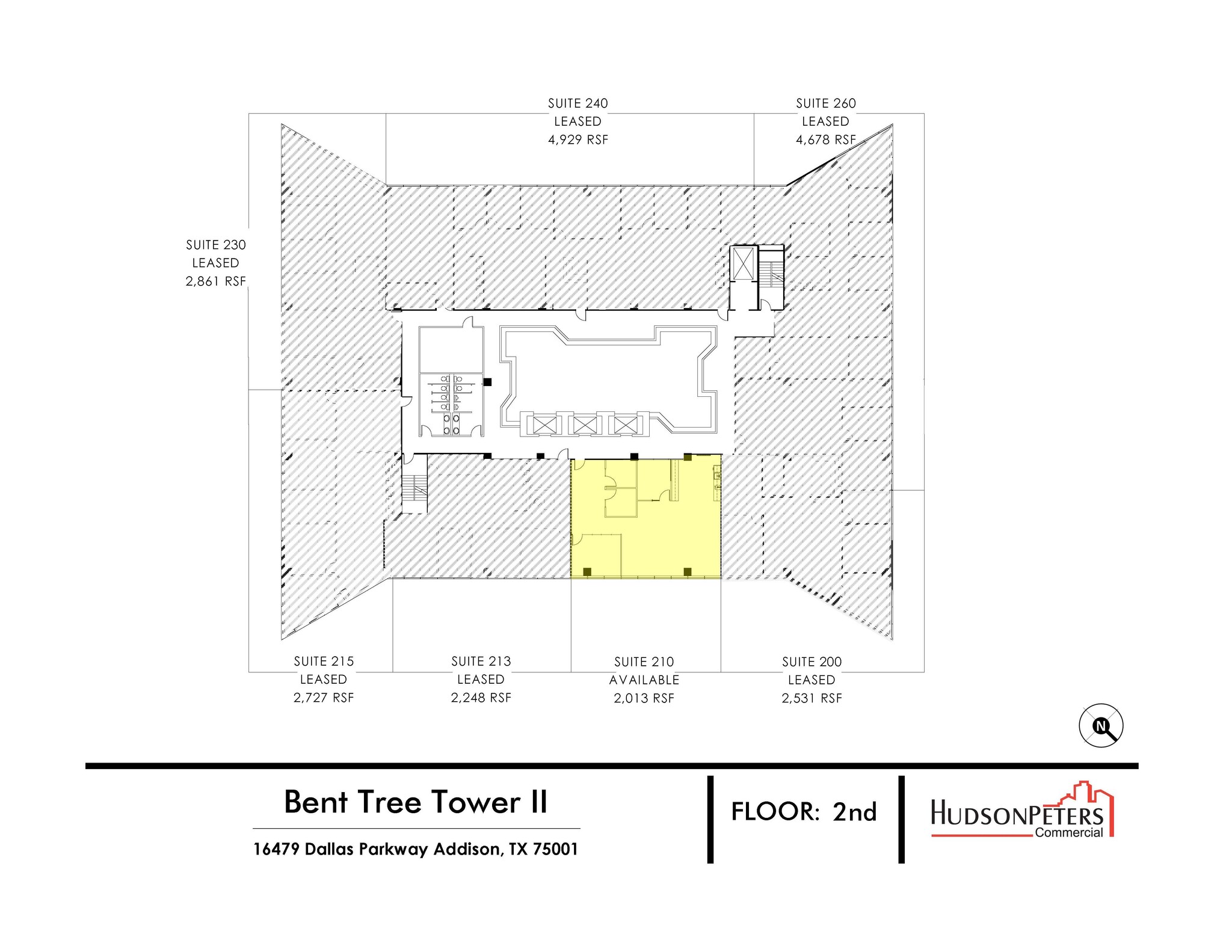 16479 Dallas Pky, Addison, TX for lease Floor Plan- Image 1 of 1