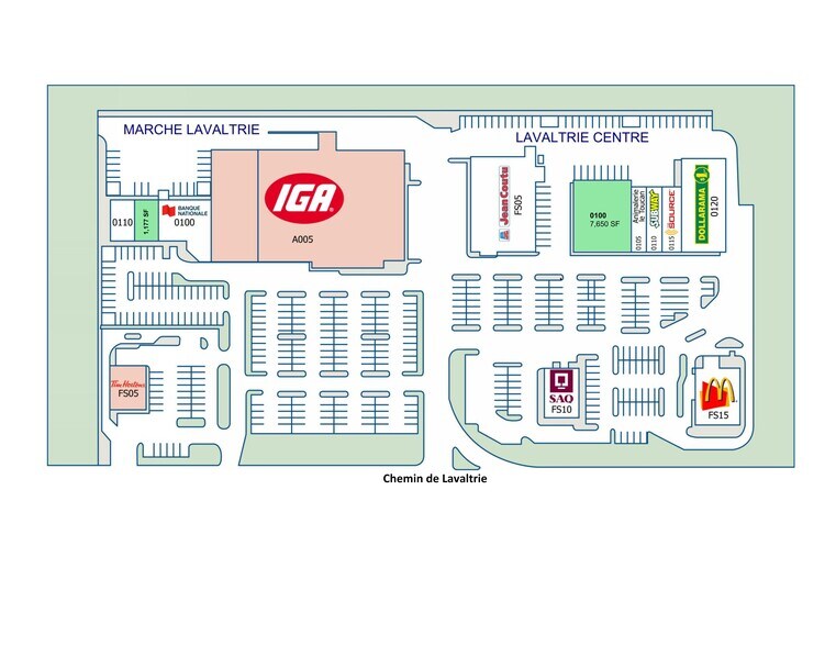 89 De Ch, Lavaltrie, QC for lease - Site Plan - Image 2 of 8