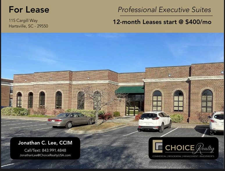 115 Cargill Way, Hartsville, SC for lease - Building Photo - Image 1 of 5