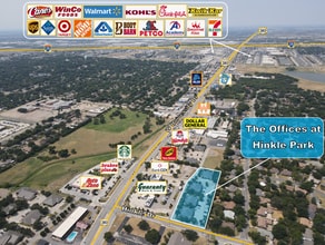 1801-1813 Hinkle Dr, Denton, TX - AERIAL map view - Image1