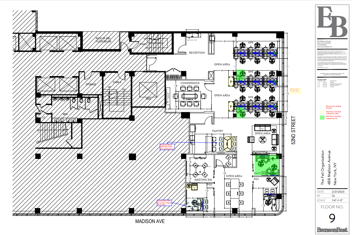 488 Madison Ave, New York, NY for lease Floor Plan- Image 1 of 8