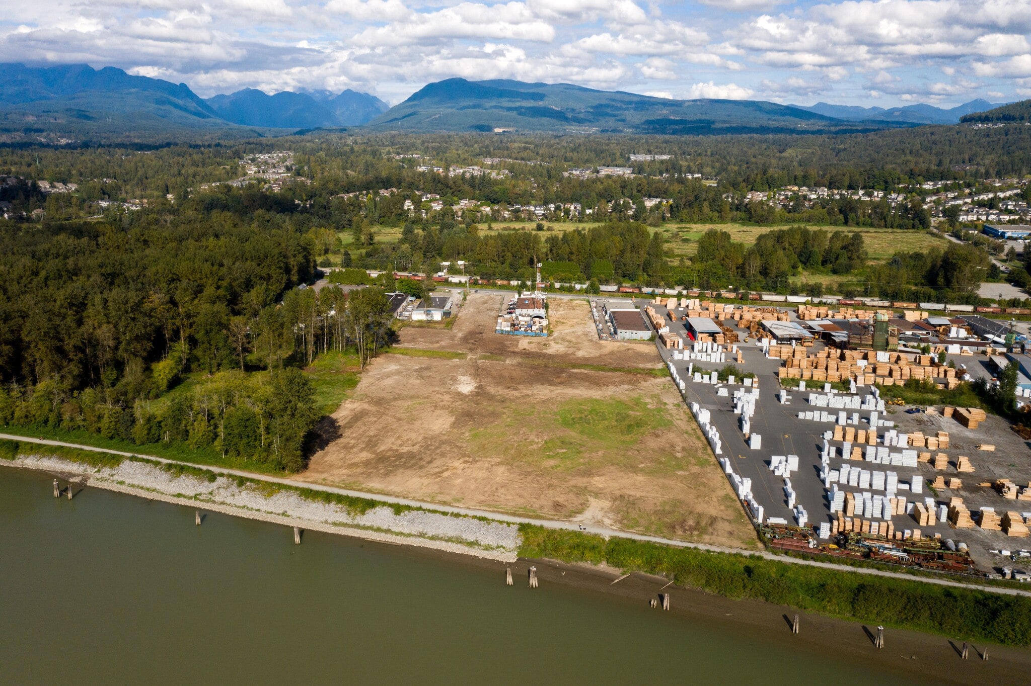 23296 River Rd, Maple Ridge, BC for lease Aerial- Image 1 of 2