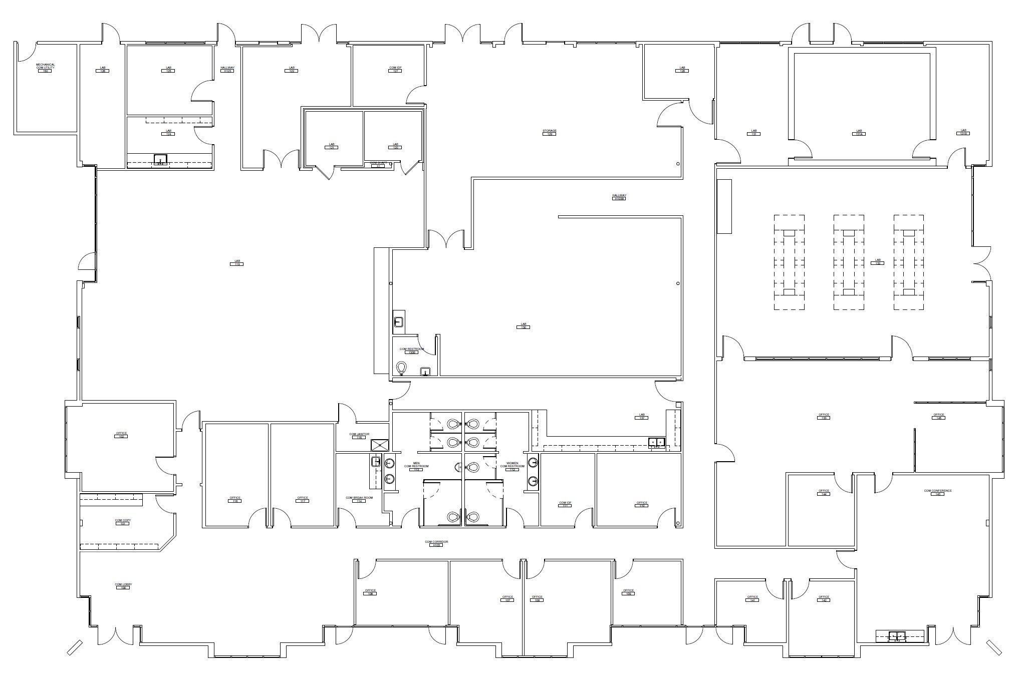 3510 Dunhill St, San Diego, CA for lease Floor Plan- Image 1 of 1