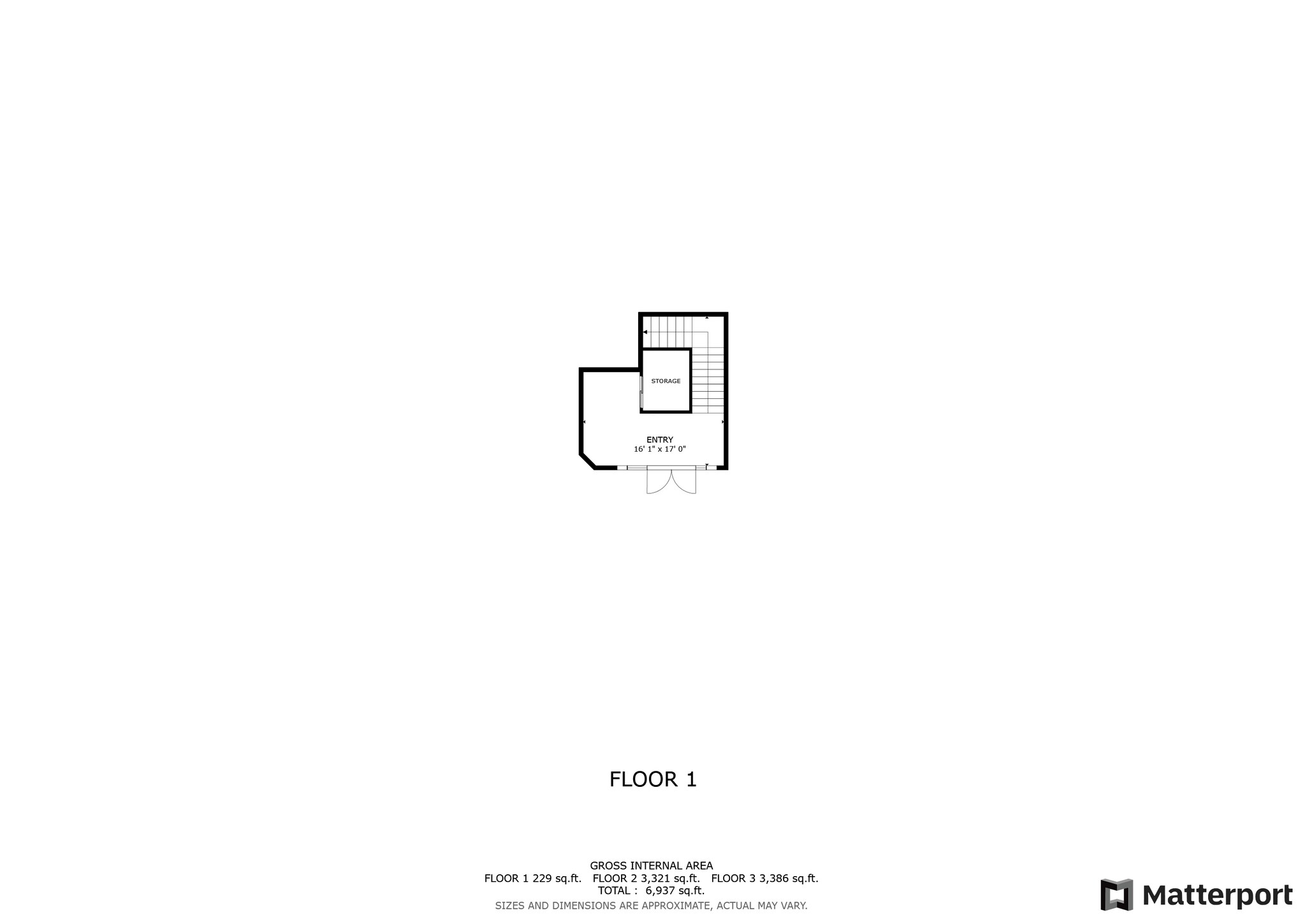 713-715 9th St, Sacramento, CA for lease Floor Plan- Image 1 of 4