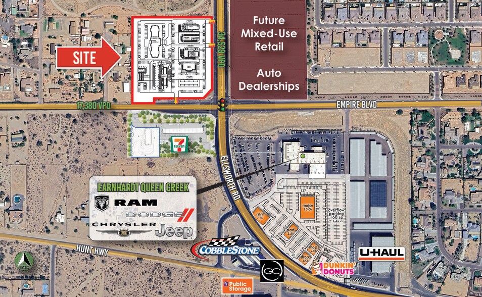 NWC Ellsworth Rd & Empire Blvd, Queen Creek, AZ for sale - Building Photo - Image 3 of 3