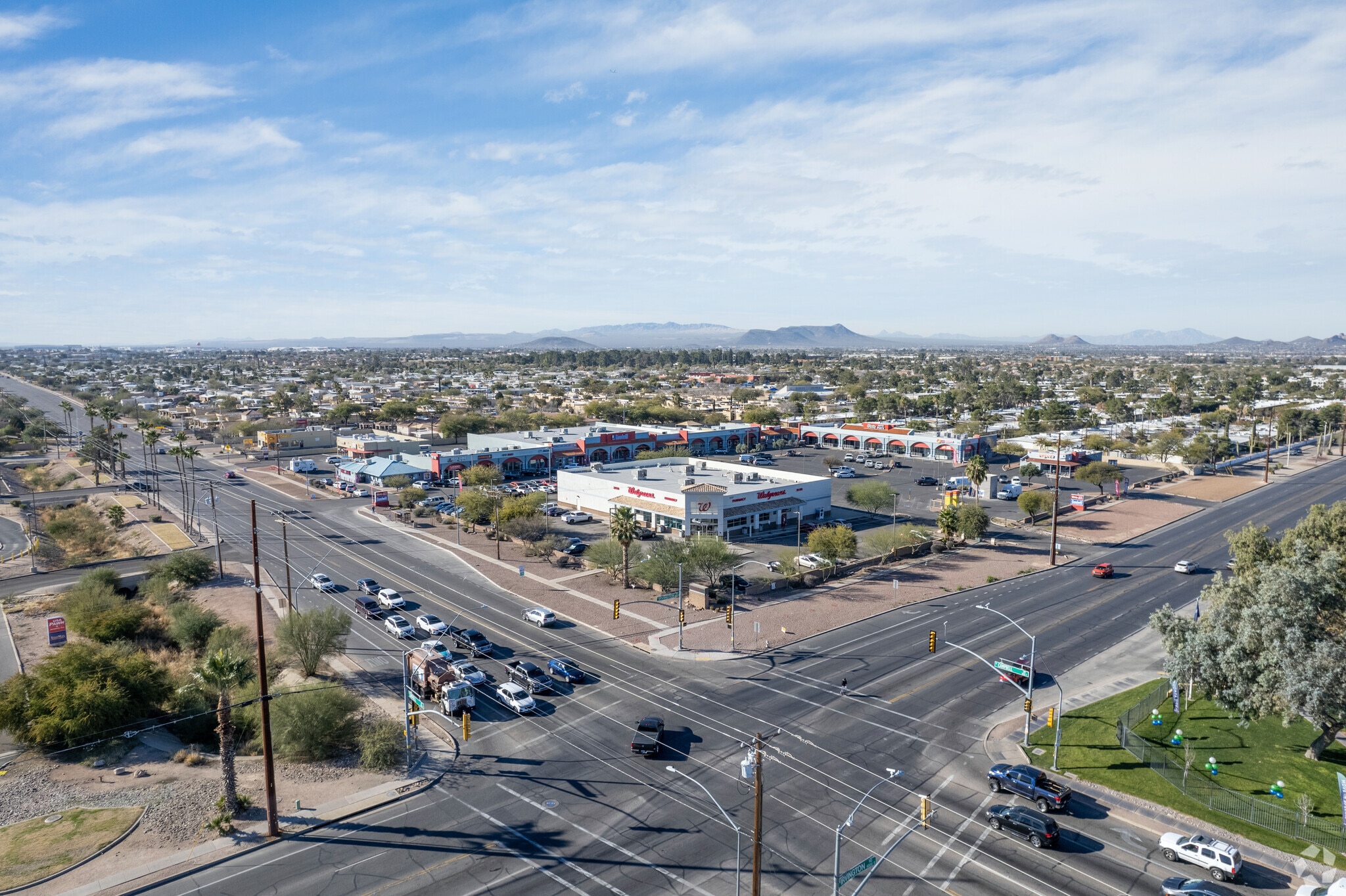 1806-1820 E Irvington Rd, Tucson, AZ for lease Aerial- Image 1 of 8