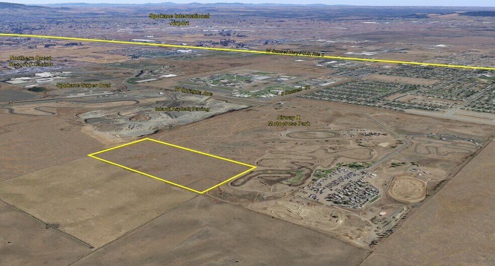 W Sprague Ave S Russell St, Airway Heights, WA 99001