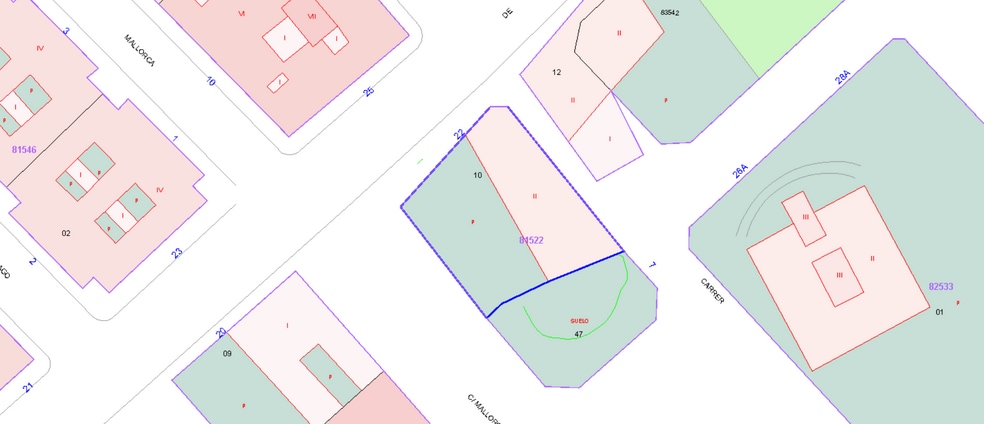 Carrer Polo de Bernabé, 22, Vila-real, Castellón for sale - Plat Map - Image 2 of 2
