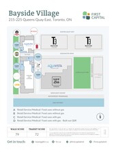 215 Queens Quay E, Toronto, ON for lease Site Plan- Image 1 of 2