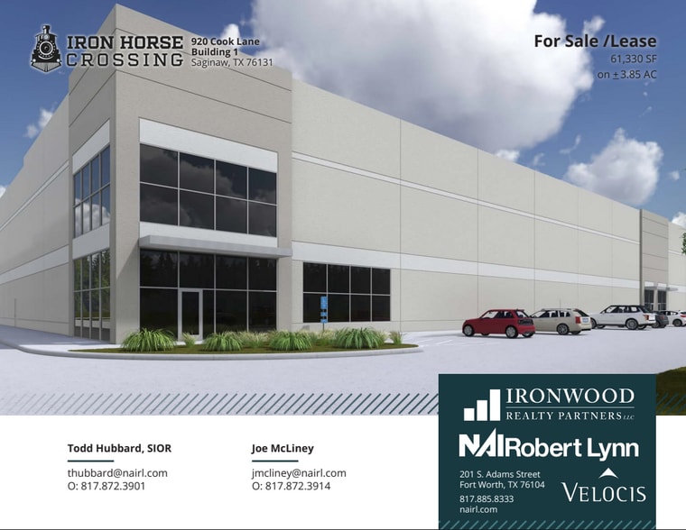 920 Cook Ln, Fort Worth, TX for lease - Building Photo - Image 1 of 3