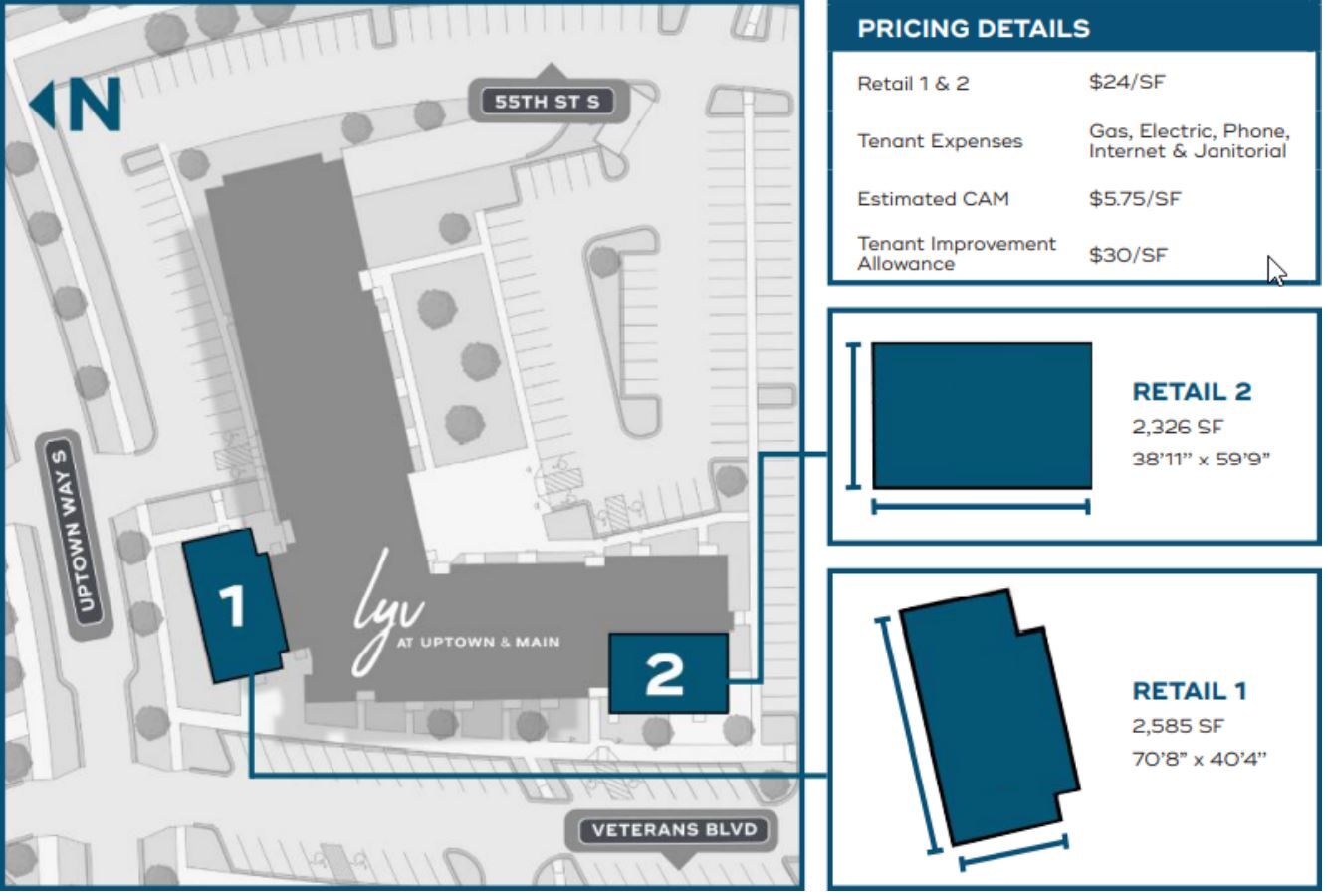 2850 Uptown, Fargo, ND for lease Floor Plan- Image 1 of 1