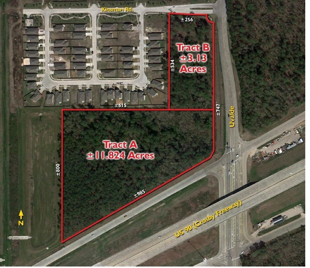 US 90 & Uvalde Rd, Houston, TX for sale Plat Map- Image 1 of 1