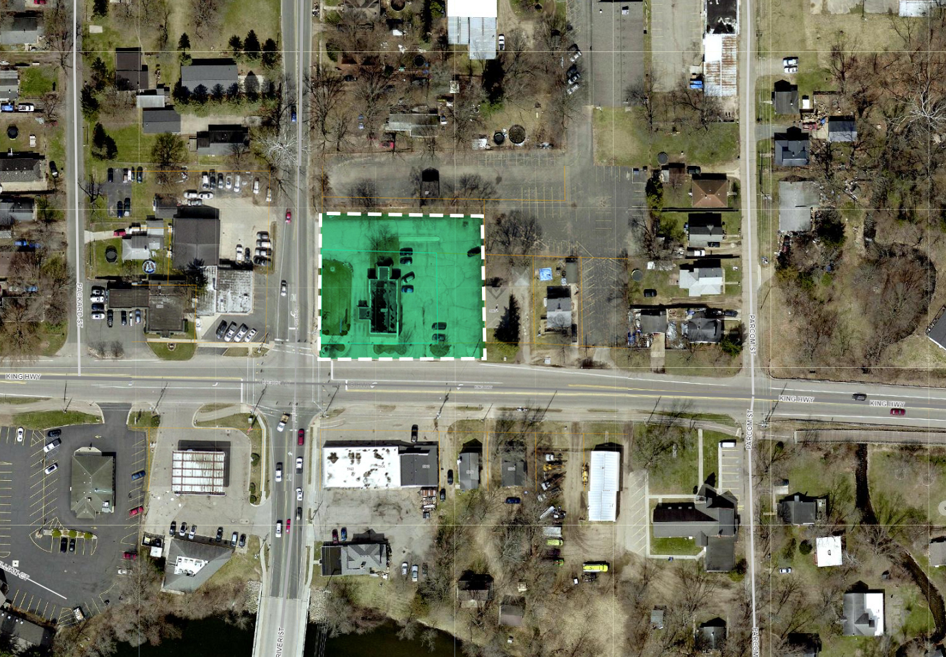 5937 King Hwy, Kalamazoo, MI for sale Aerial- Image 1 of 2