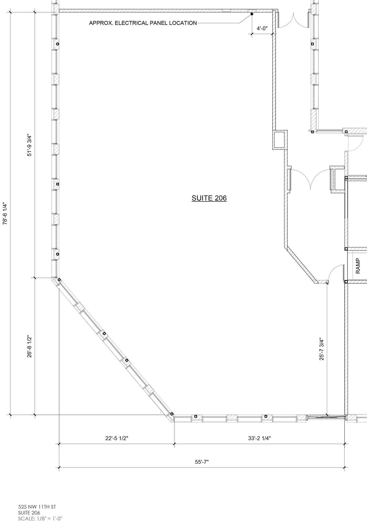 525 NW 11th St, Oklahoma City, OK for lease Floor Plan- Image 1 of 5