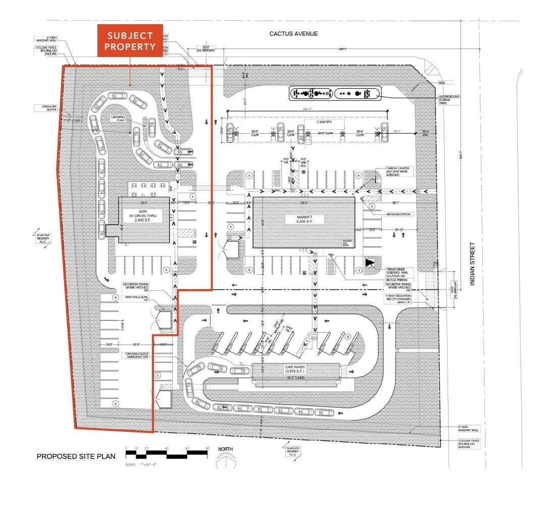 SWC of Cactus and Indian, Moreno Valley, CA for lease Building Photo- Image 1 of 4