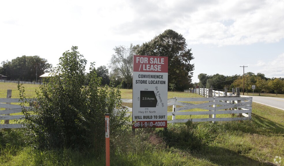 Sc-81, Williamston, SC for sale - Primary Photo - Image 1 of 1