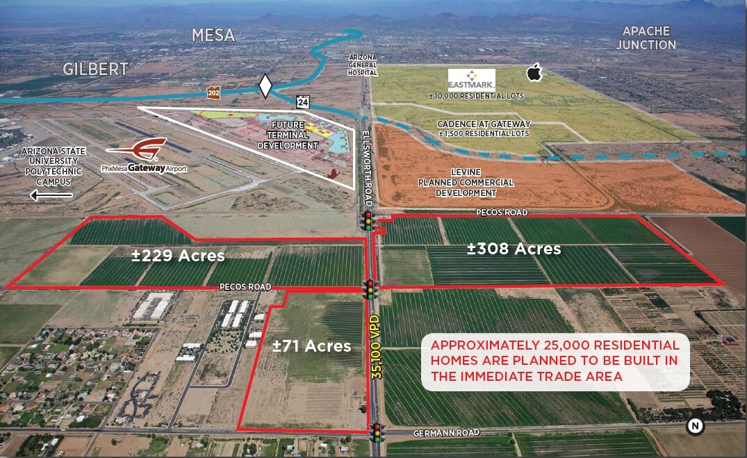 S Ellsworth Rd & Pecos Rd, Mesa, AZ for sale Primary Photo- Image 1 of 1