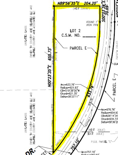 701 W Capitol Dr, Hartland, WI for sale - Plat Map - Image 2 of 2