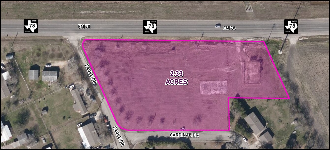 FM 78, Cibolo, TX 78108 2.3 Acres