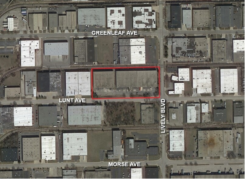 980-1000 Lunt Ave, Elk Grove Village, IL for lease - Aerial - Image 2 of 6