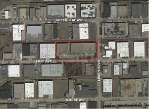 980-1000 Lunt Ave, Elk Grove Village, IL - AERIAL map view
