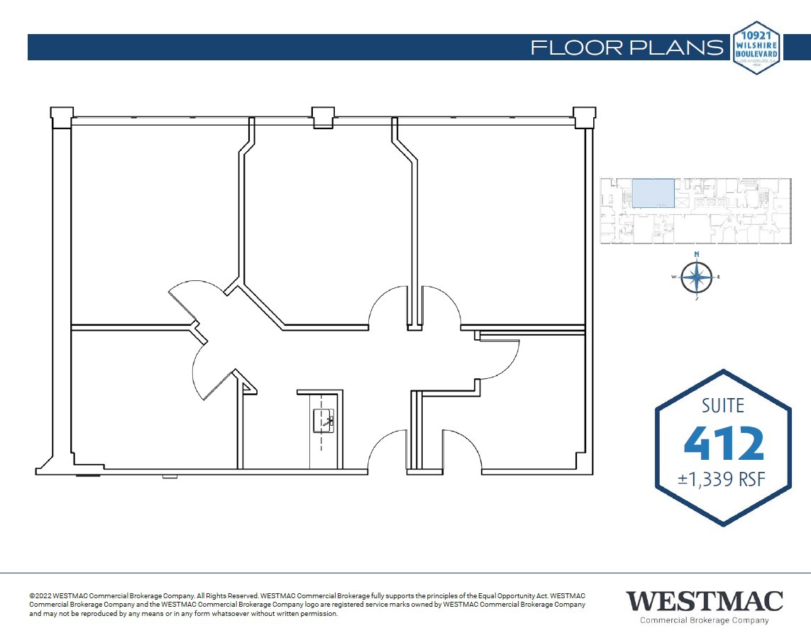 10921 Wilshire Blvd, Los Angeles, CA for lease Floor Plan- Image 1 of 1