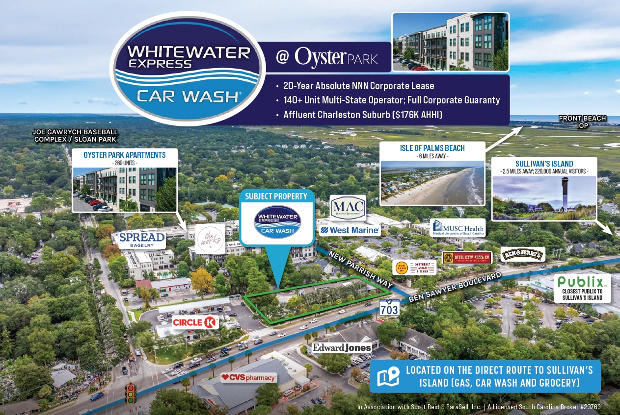 1406 Ben Sawyer Blvd, Mount Pleasant, SC for sale Building Photo- Image 1 of 7