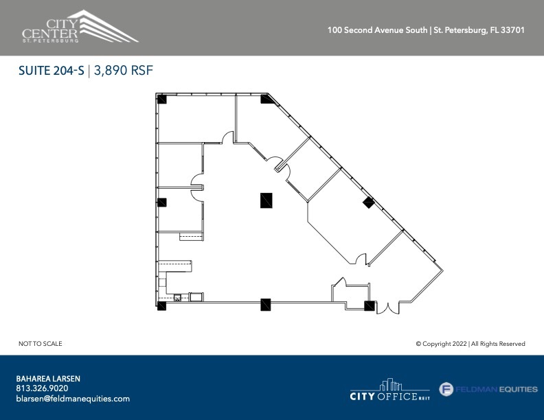 100 2nd Ave S, Saint Petersburg, FL for lease Floor Plan- Image 1 of 1