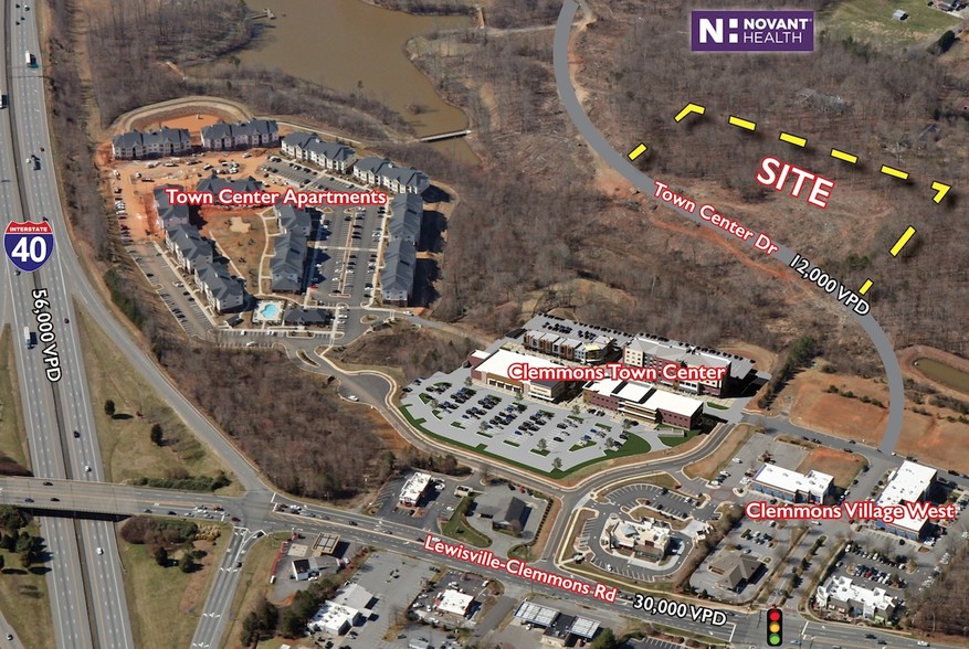 Town Center Dr, Clemmons, NC for sale - Building Photo - Image 1 of 1