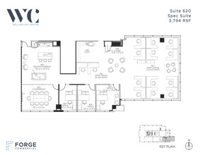 14643 N Dallas Pky, Dallas, TX for lease Floor Plan- Image 1 of 4