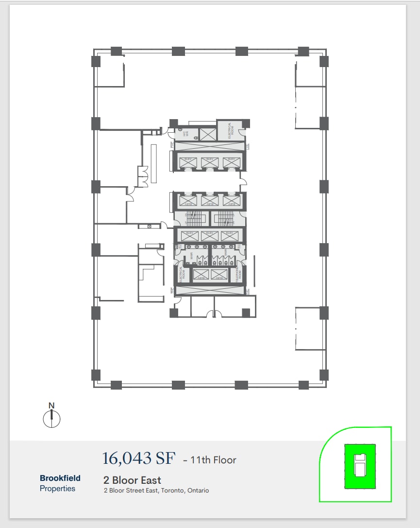 2 Bloor St E, Toronto, ON for lease Floor Plan- Image 1 of 1