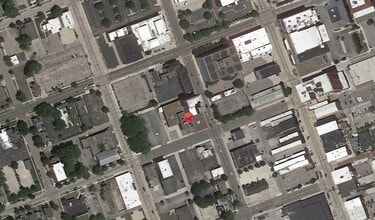 421 S 2nd St, Elkhart, IN - AERIAL map view