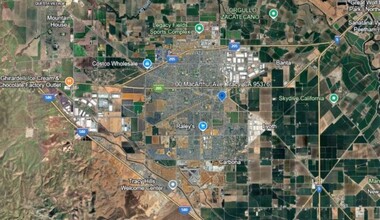 E Mt. Diablo Ave, Tracy, CA - aerial  map view