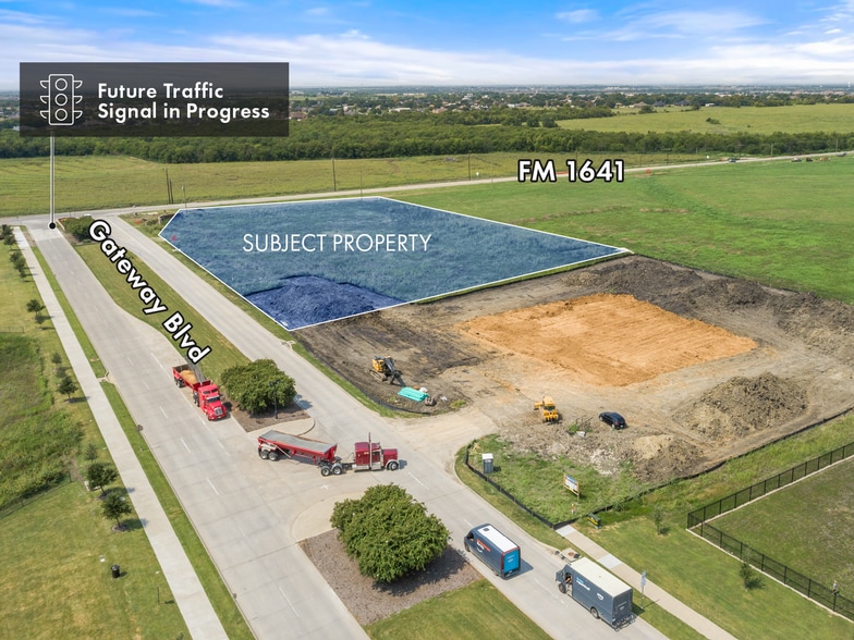 FM 1641 Hwy, Forney, TX for sale - Aerial - Image 2 of 5