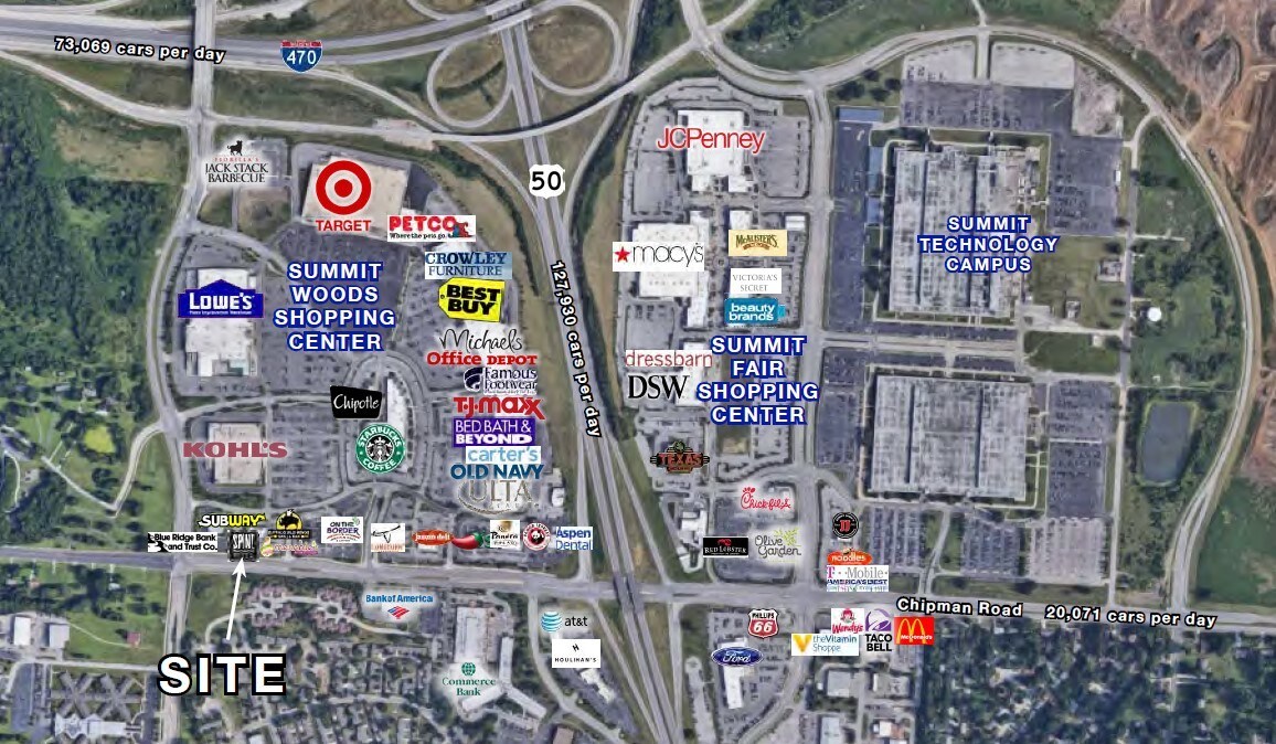 1808 NW Chipman Rd, Lee's Summit, MO for sale Aerial- Image 1 of 1