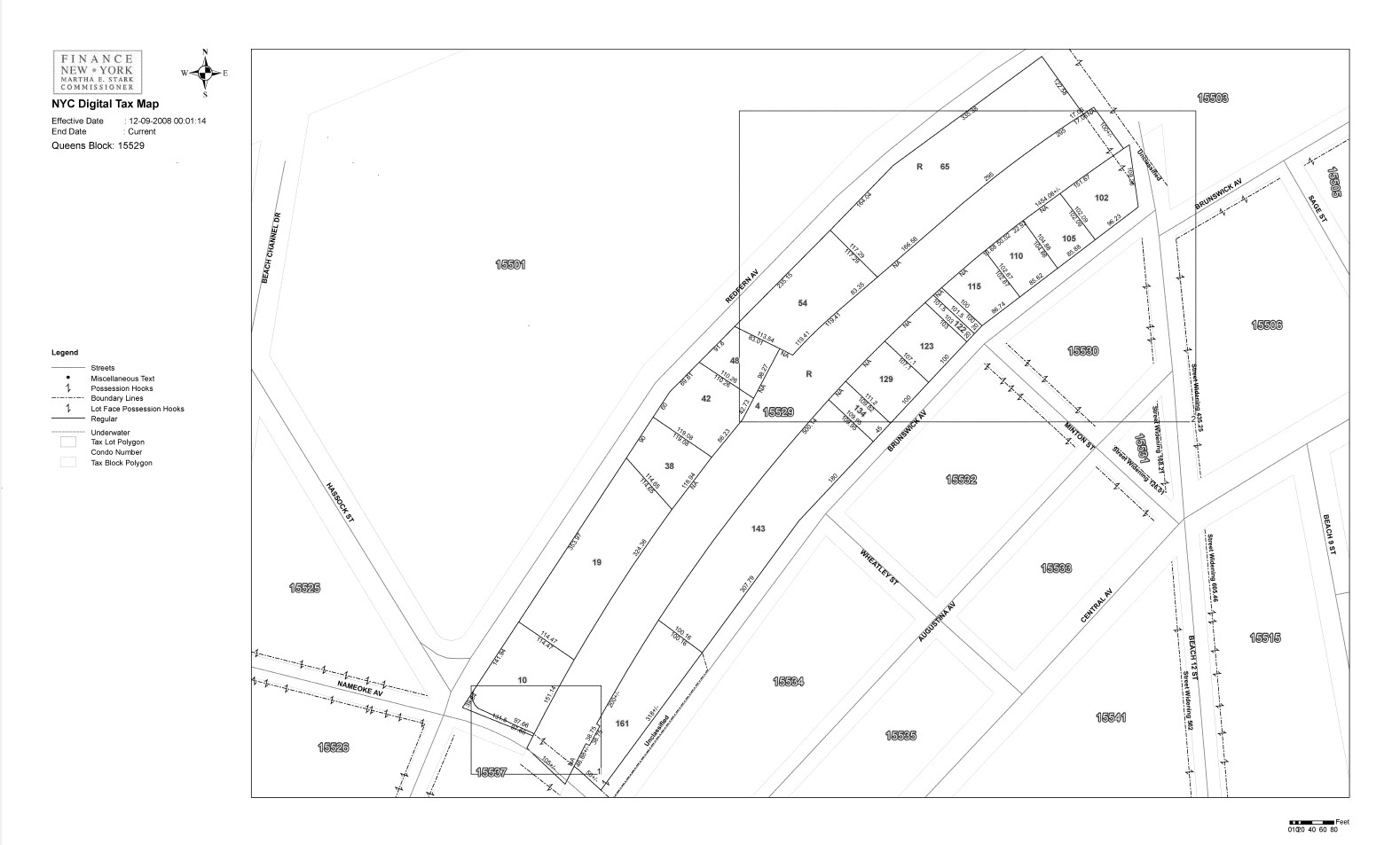 2050 Nameoke Ave, Far Rockaway, NY for sale Plat Map- Image 1 of 1