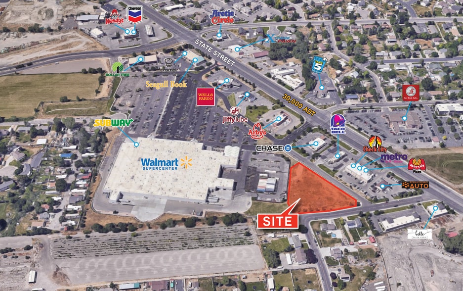 564 W 550 N, Lindon, UT for lease - Aerial - Image 1 of 2