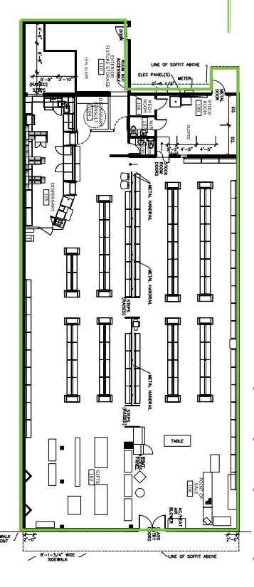 4919 50 St, Rocky Mountain House, AB for lease Floor Plan- Image 1 of 1