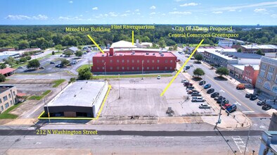 212 N Washington St, Albany, GA - AERIAL  map view - Image1