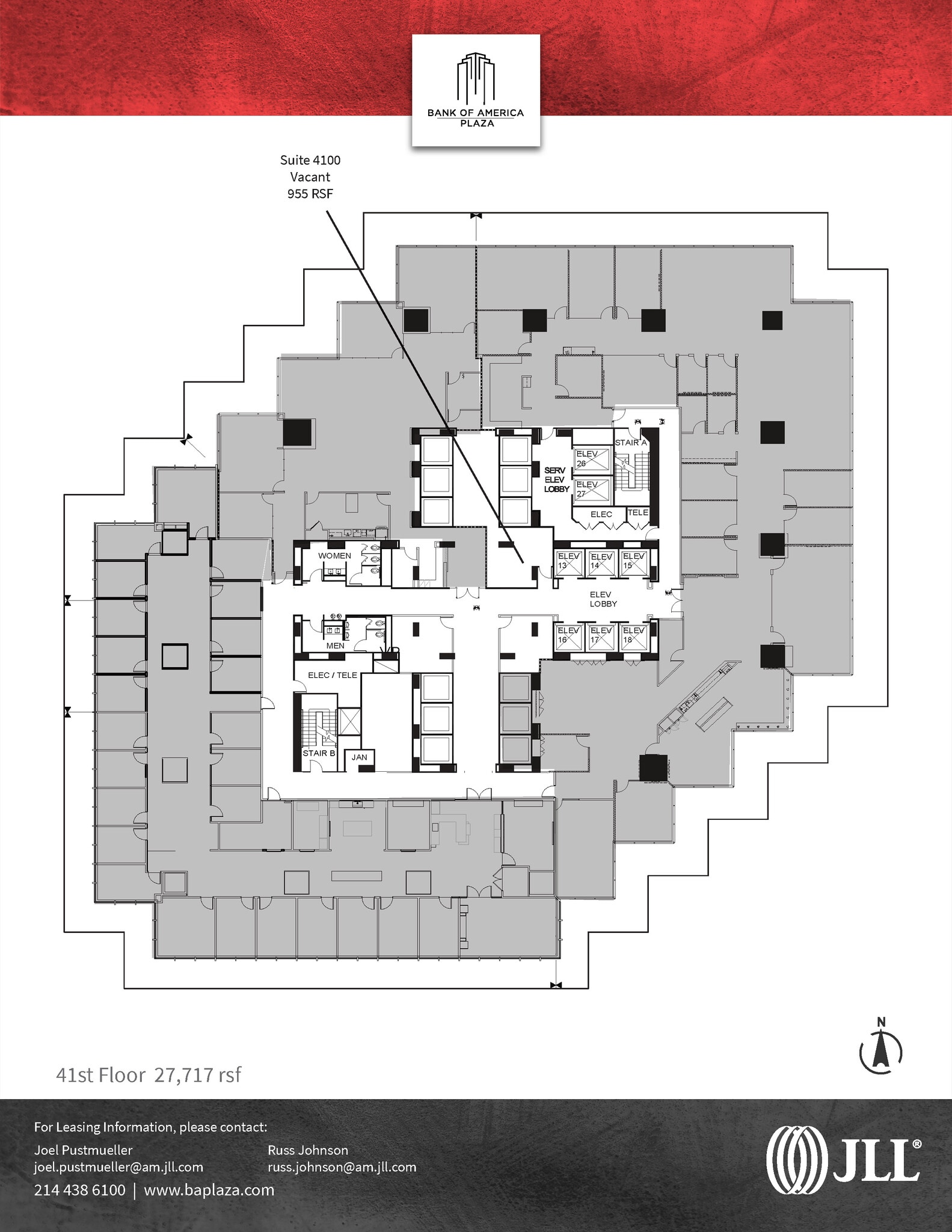 901 Main St, Dallas, TX for lease Floor Plan- Image 1 of 1